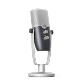 AKG Ara - professional USB condenser microphone  blue-silver