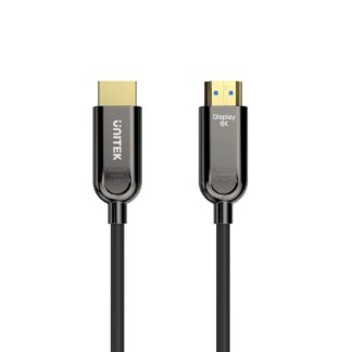 Optical cable HDMI 2.1 AOC Unitek C11085GY01-20M Optical cable HDMI 2.1 AOC Unitek C11085GY01-20M
