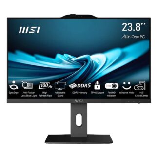 MSI AIO PRO AP242P 14M-892XEU i5-14400 23 8  IPS LED FHD Non-Touch Anti-Glare 16GB SSD500GB M.2 AX211 WiFi 6E NoOS Black