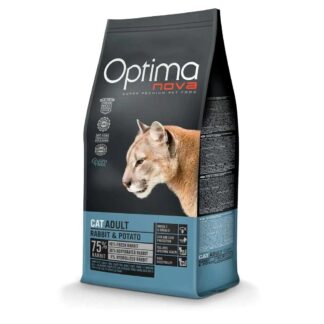 OPTIMANOVA Cat Rabbit & Potato - dry cat food - 8kg