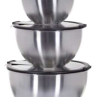 SET OF 3 BOWLS (16  20  24 CM) GEFU MONDI G-89430