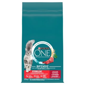 PURINA One Sterilcat WoÅowina - dry cat food - 9 75kg