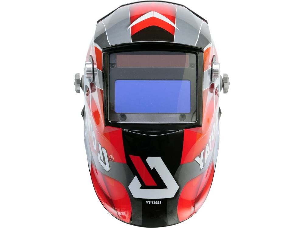 Yato YT-73921 welding mask/helmet Welding helmet with auto-darkening filter Black Red Silver Yato YT-73921 welding mask/helmet Welding helmet with auto-darkening filter Black Red Silver
