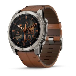 Garmin Fenix 8 3.56 cm (1.4 ) AMOLED 51 mm Digital 454 x 454 pixels Touchscreen Titanium Wi-Fi GPS (satellite)