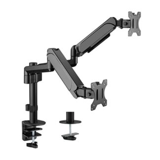 Techly ICA-LCD 2520V monitor mount / stand 68.6 cm (27 ) Desk Black