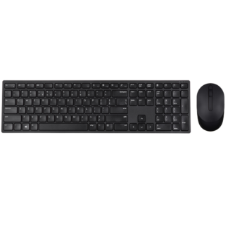DELL KM5221W keyboard RF Wireless QWERTY US International Black