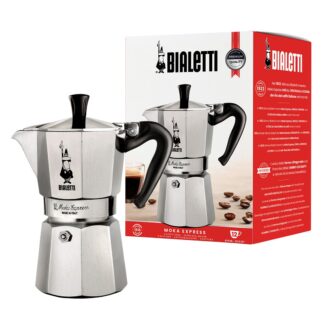 Bialetti Moka Express Moka pot 0.775 L Aluminium Black Bialetti Moka Express Moka pot 0.775 L Aluminium Black