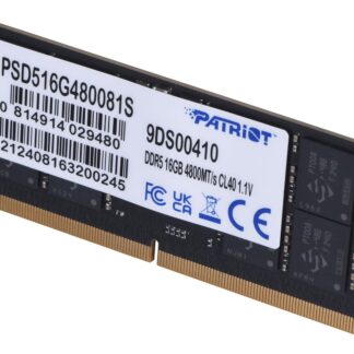 Patriot Memory Signature PSD516G480081S memory module 16 GB 1 x 16 GB DDR5 4800 MHz