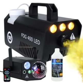 LIGHT4ME GIG Set 1 - set (smoke machine + 1 litre smoke fluid + 4-in-1 lighting effect)