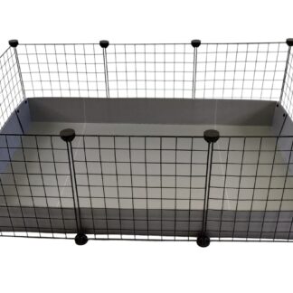 C&C Modular cage 3x2 110x75 cm guinea pig hedgehog silver grey C&C Modular cage 3x2 110x75 cm guinea pig hedgehog silver grey
