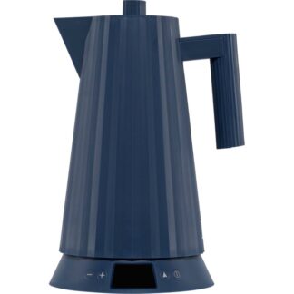 Alessi Plisse Water Kettle blue with temperature control