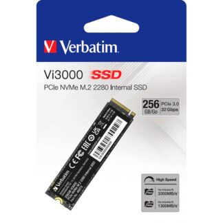 VERBATIM VI3000 INTERNAL PCIE NVME M.2 SSD 256GB