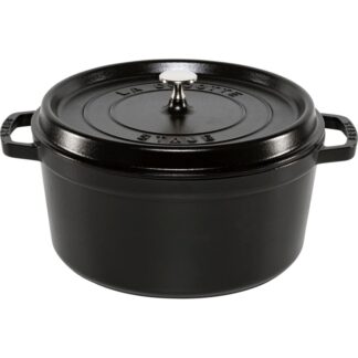 Staub Roaster round 28cm black Schwarz 40500-281-0 405002810 (40500-281-0)