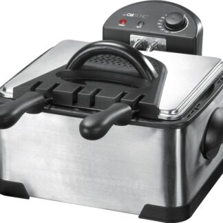 Clatronic FR 3195 Fryer 4 L 2000 W Black  Stainless steel