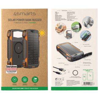 Powerbank Solar 20000 mAh TitanPack Rugged