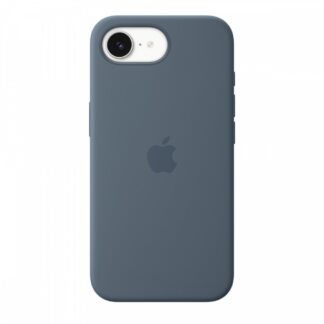 iPhone 17e Silicone Case with MagSafe - Anchor Blue