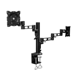 Dual monitor mount 13- 26 inches, aluminium