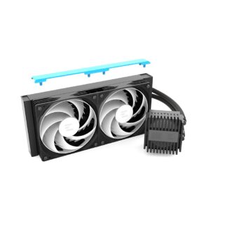 CPU cooler ALPHA2 V2 A24 240 mm CPU Liquid Cooler black