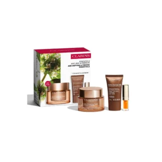 Clarins Crema Todo Tipo De Pieles Extra Firming Estuche 4 Piezas
