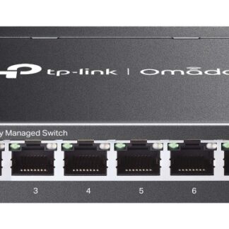 TP-Link Omada ES208G network switch Managed L2 Gigabit Ethernet (10/100/1000) Black