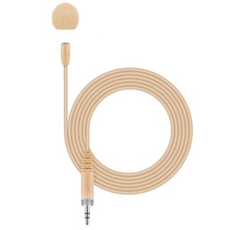 Sennheiser MKE Essential Omni Beige - miniature lavalier microphone with 3.5 mm jack connector (beige) Sennheiser MKE Essential Omni Beige - miniature lavalier microphone with 3.5 mm jack connector (beige)