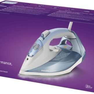 Philips 7000 series DST7011/20 iron Steam iron SteamGlide Plus soleplate 2600 W Blue  Grey