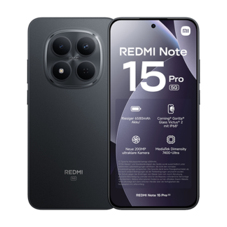 Xiaomi Redmi Note 15 Pro 5G Dual Sim 12GB RAM 512GB - Black