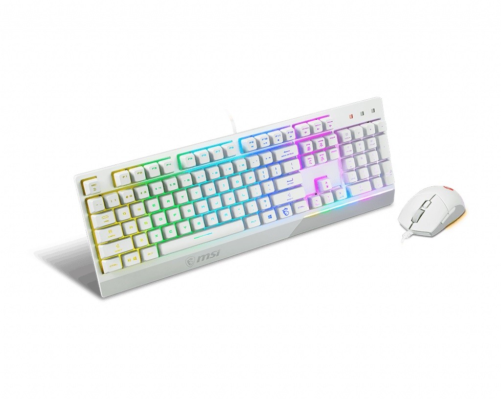 Set Vigor GK30 Combo White Keyboard + Mouse Set Vigor GK30 Combo White Keyboard + Mouse