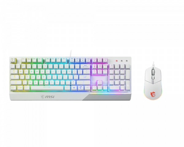 Set Vigor GK30 Combo White Keyboard + Mouse Set Vigor GK30 Combo White Keyboard + Mouse