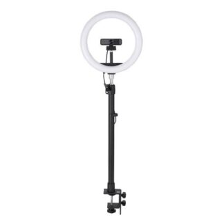 Telescopic tripod screwed to the A1000 table top