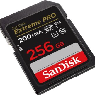 Extreme Pro SDXC 256GB 200/140 MB/s V30 UHS-I
