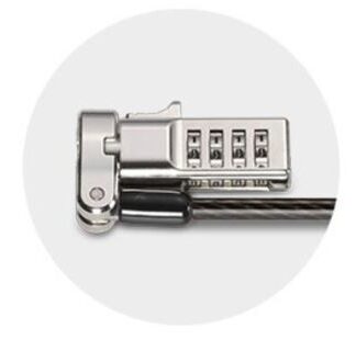 Universal 3-in-1 Combin T-Bar, Nano, Wedge laptop lock