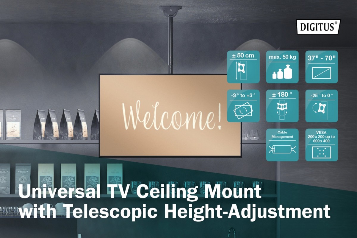 Monitor/TV Ceiling Mount DA-90421 Monitor/TV Ceiling Mount DA-90421