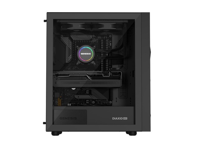 PC CASE GENESIS DIAXID 605F MIDI TOWER USB-C PC CASE GENESIS DIAXID 605F MIDI TOWER USB-C