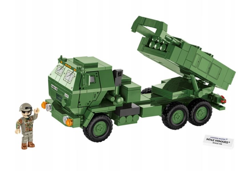 Klocki Armed Forces M142 Himars 604 elementy Klocki Armed Forces M142 Himars 604 elementy