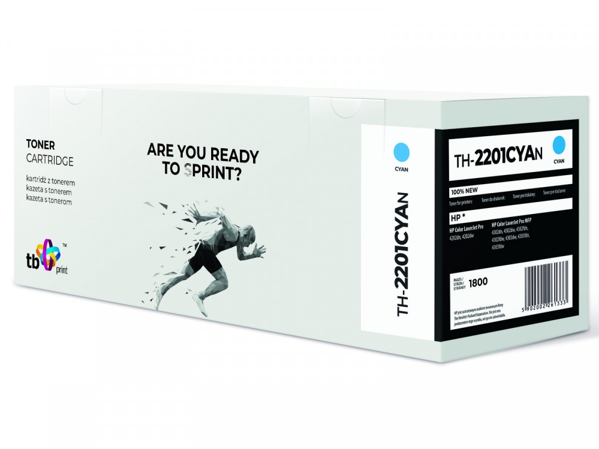 Toner for HP Color LaserJet Pro 4202 W2201A TH-2201CYAN 100% new cyan Toner for HP Color LaserJet Pro 4202 W2201A TH-2201CYAN 100% new cyan