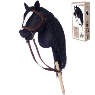 Horse on a stick HOPPIHORSE Hobby Horse A3 black