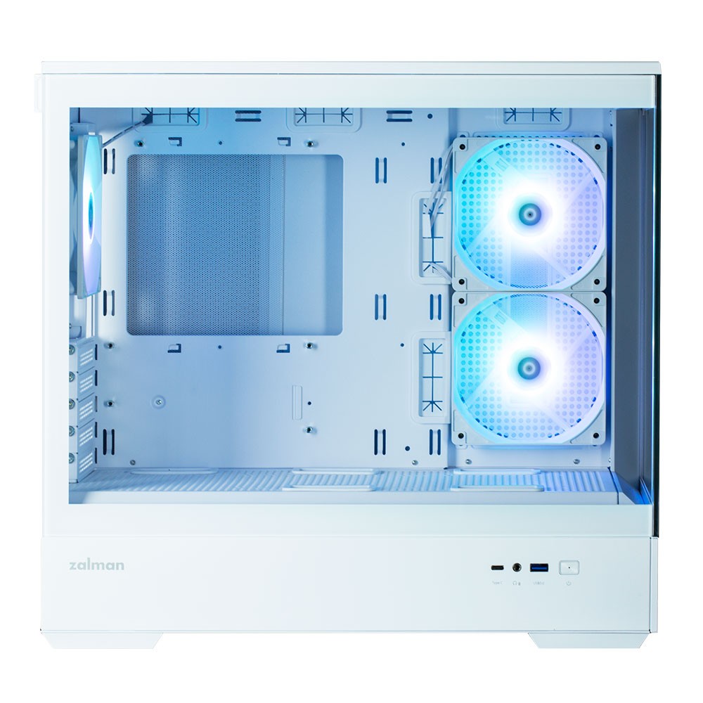 Case P30 V2 MicroATX Mini Tower 3 FansRGB White Case P30 V2 MicroATX Mini Tower 3 FansRGB White