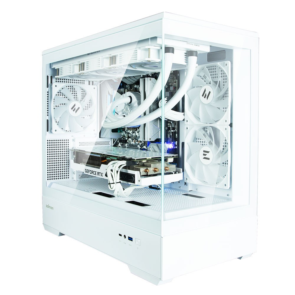 Case P30 V2 MicroATX Mini Tower 3 FansRGB White Case P30 V2 MicroATX Mini Tower 3 FansRGB White