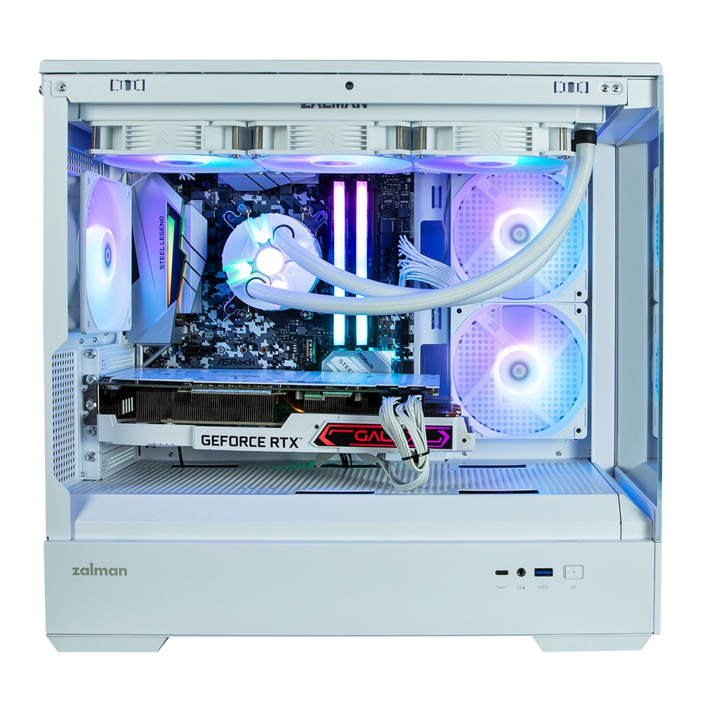 Case P30 V2 MicroATX Mini Tower 3 FansRGB White Case P30 V2 MicroATX Mini Tower 3 FansRGB White