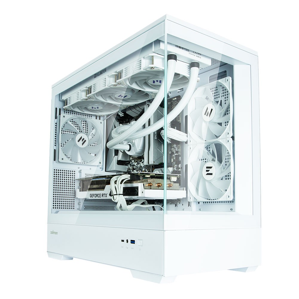 Case P30 V2 MicroATX Mini Tower 3 FansRGB White Case P30 V2 MicroATX Mini Tower 3 FansRGB White
