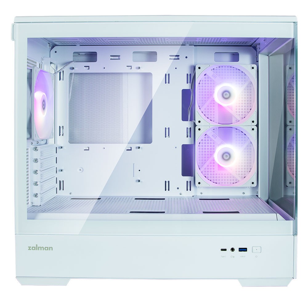 Case P30 V2 MicroATX Mini Tower 3 FansRGB White Case P30 V2 MicroATX Mini Tower 3 FansRGB White