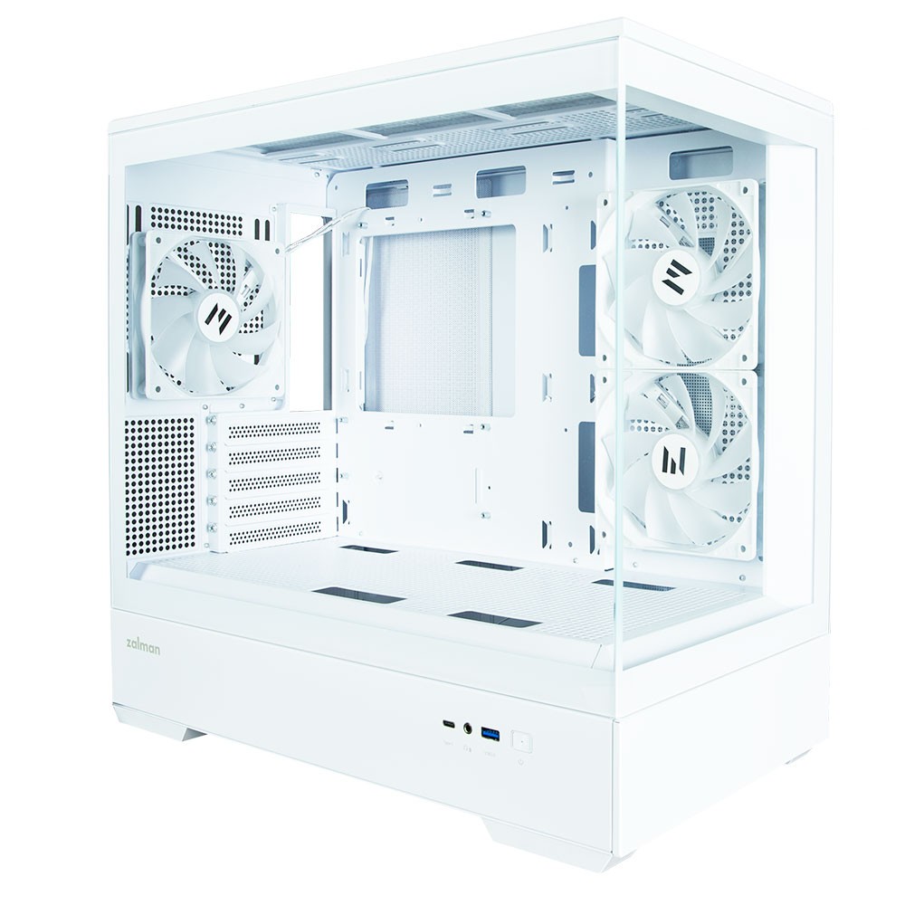 Case P30 V2 MicroATX Mini Tower 3 FansRGB White Case P30 V2 MicroATX Mini Tower 3 FansRGB White