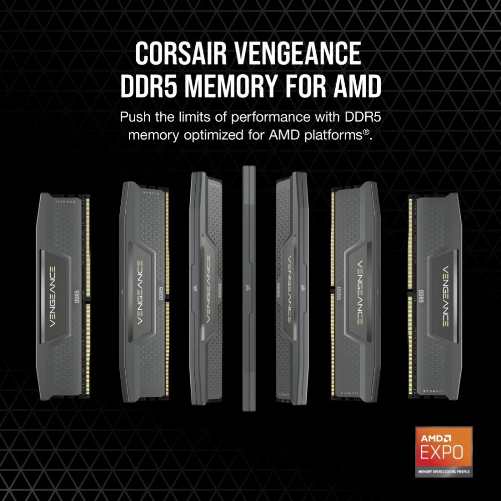 Memory DDR5 Vengeance 32GB/5200 (2*16GB) CL40 AMD EXPO Memory DDR5 Vengeance 32GB/5200 (2*16GB) CL40 AMD EXPO