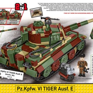 Blocks Pz.Kpfw. VI Tiger Ausf. E 870 blocks