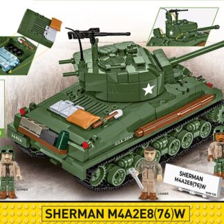 Blocks Sherman M4A2E8 865 blocks