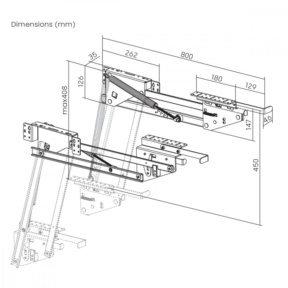 Kitchen cabinet extensi on, MC-497, elevator Kitchen cabinet extensi on, MC-497, elevator