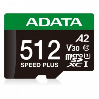 microSD Speed Plus card 512GB UHS1 U3 V30 A2 180/160 MB/s