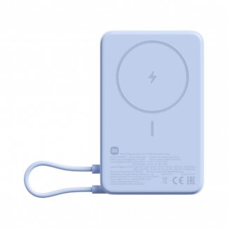 PowerBank Magnetic 10000 with stand blue
