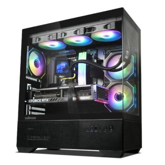 PC case CHRONIX V2 Mid Tower ARGB fan x3 black